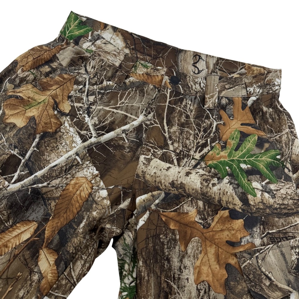 Magellan Outdoors Cargo Pants Women S Brown Realtree Edge Camo Ripstop Utility